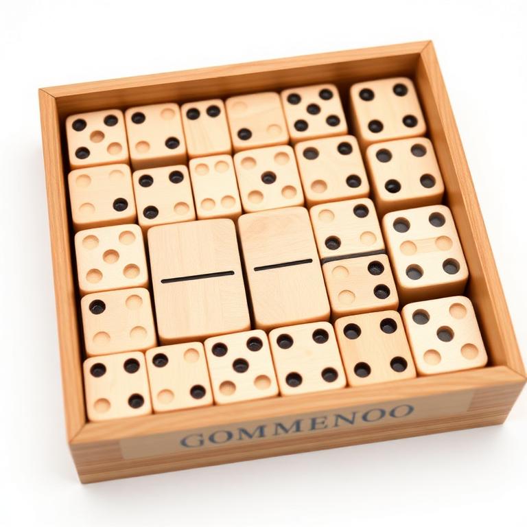 Premium Wooden Dominoes