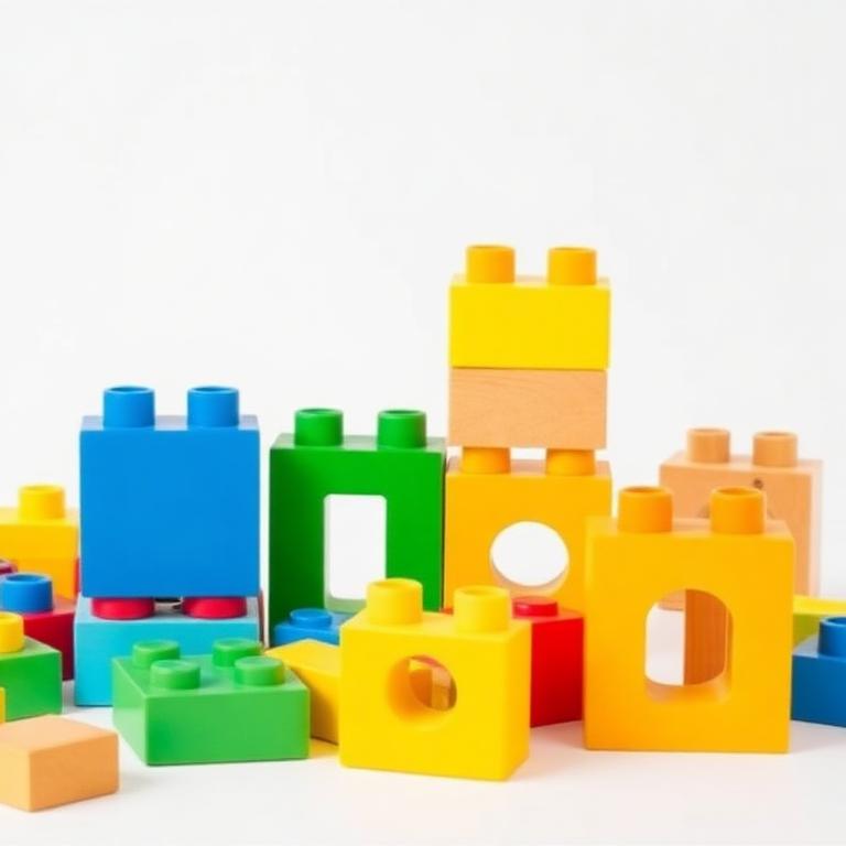 Rainbow Stacking Blocks